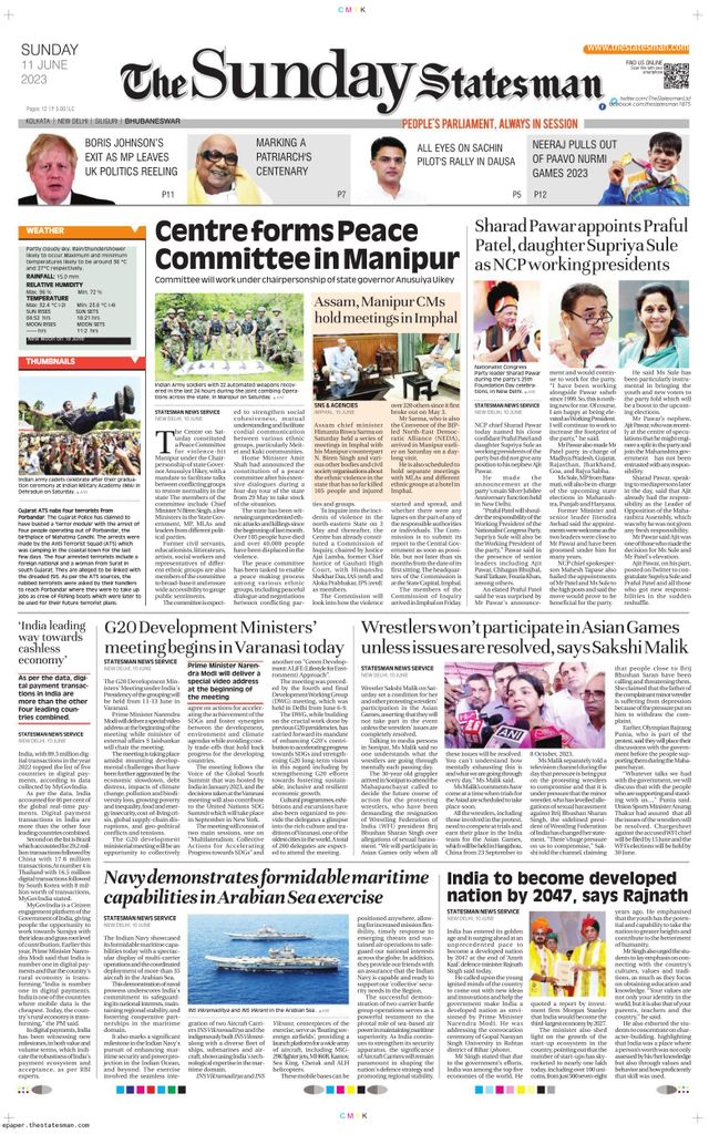 The Statesman Bhubaneswar