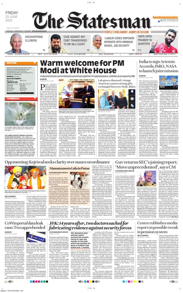 The Statesman Bhubaneswar