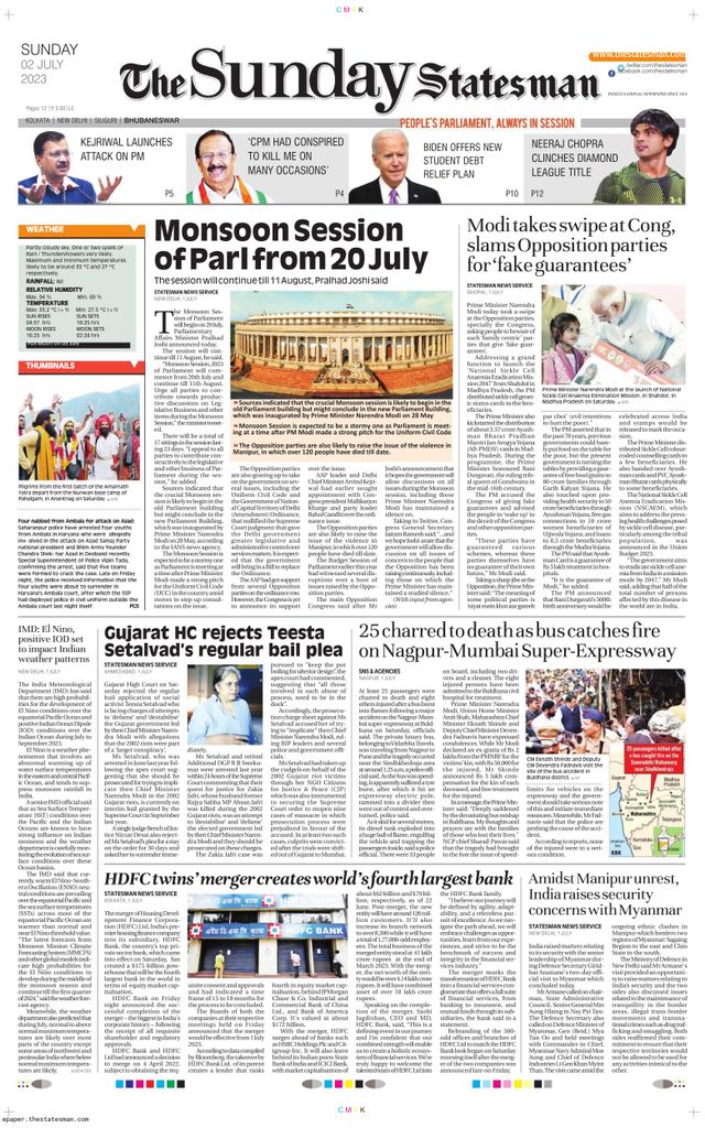 The Statesman Bhubaneswar