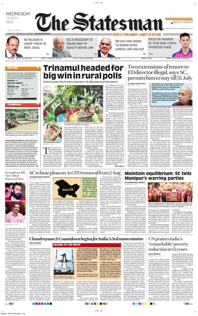 The Statesman Bhubaneswar