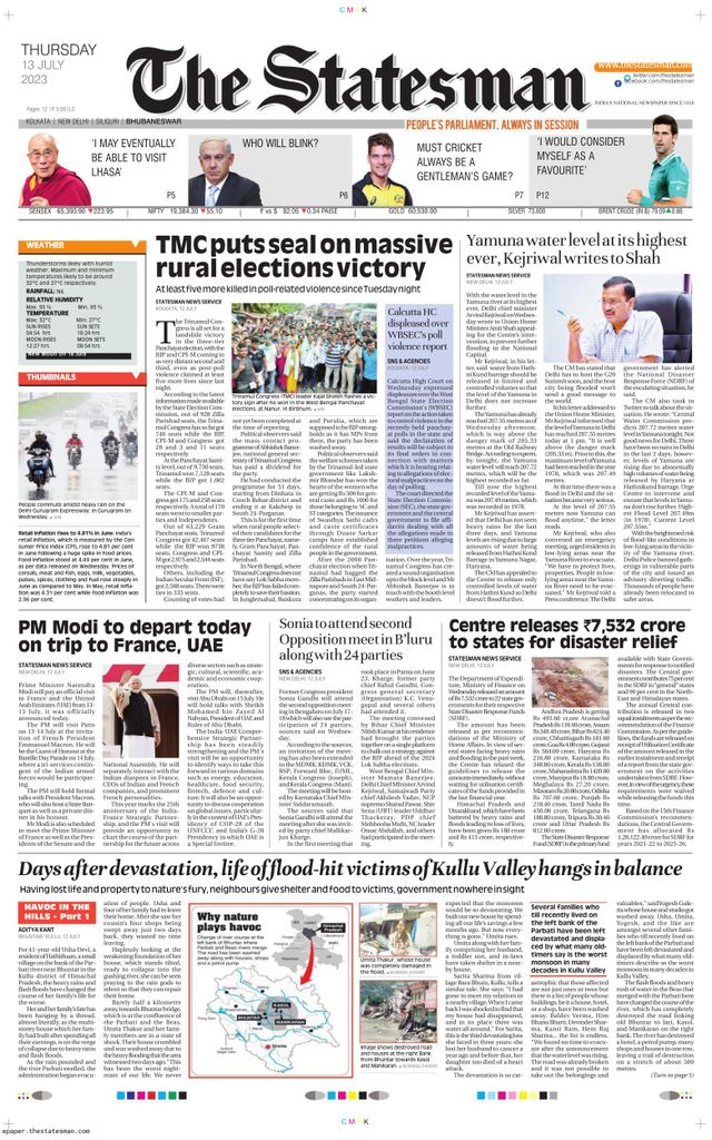 The Statesman Bhubaneswar