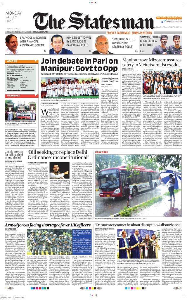 The Statesman Bhubaneswar