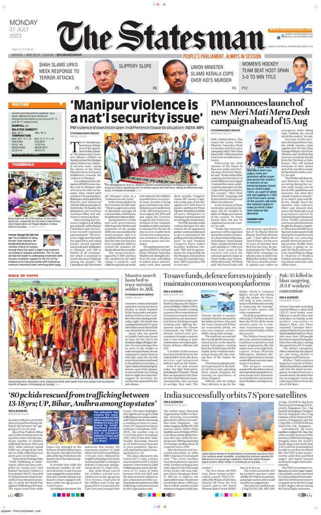 The Statesman Bhubaneswar