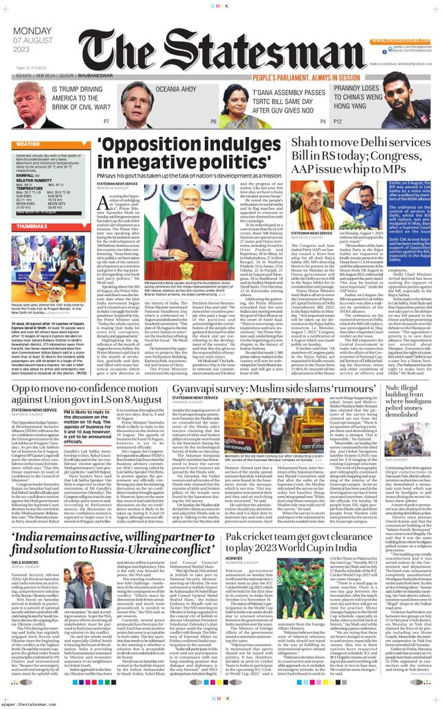 The Statesman Bhubaneswar