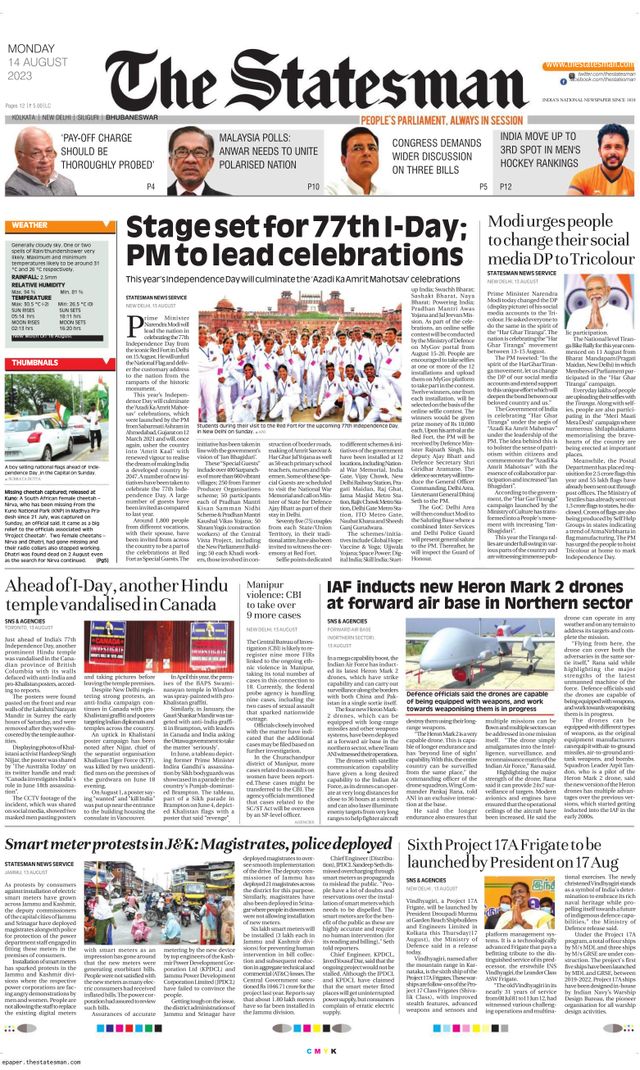 The Statesman Bhubaneswar