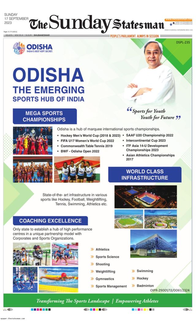 The Statesman Bhubaneswar