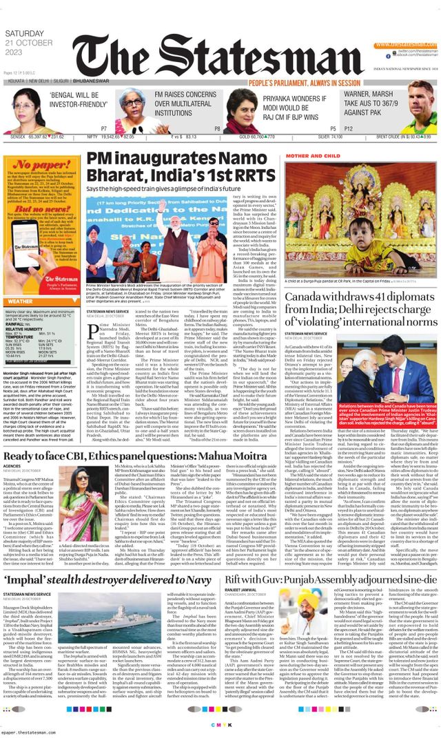 The Statesman Bhubaneswar