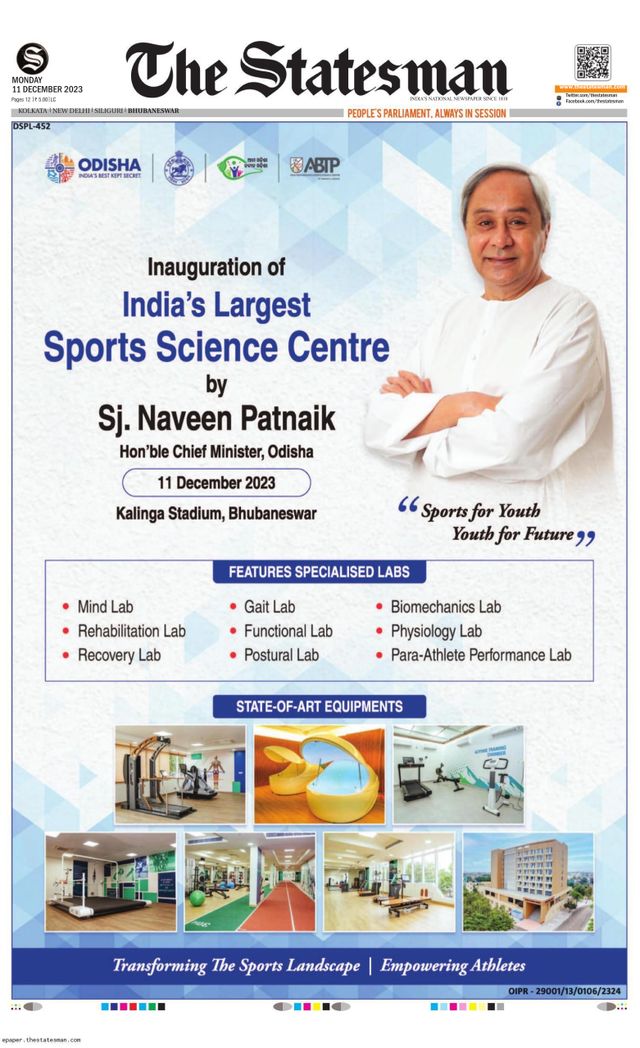 The Statesman Bhubaneswar
