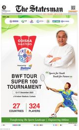 The Statesman Bhubaneswar - December 12, 2023 December 12, 2023