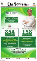The Statesman Bhubaneswar - January 10, 2024 January 10, 2024