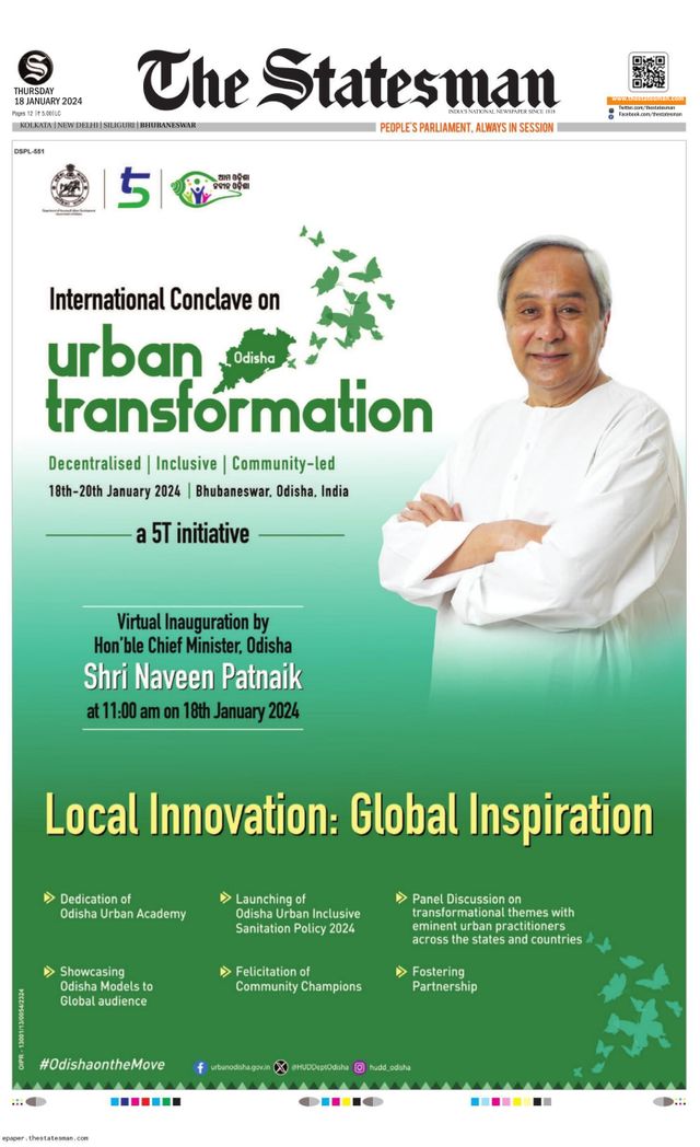 The Statesman Bhubaneswar