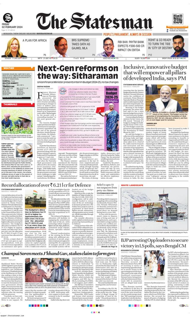The Statesman Bhubaneswar
