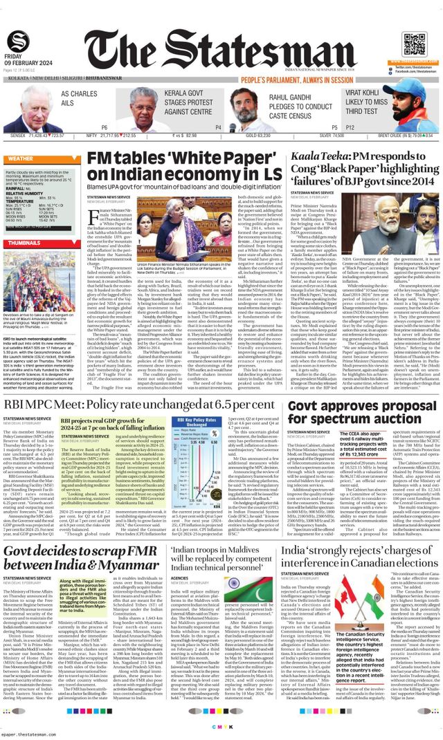 The Statesman Bhubaneswar