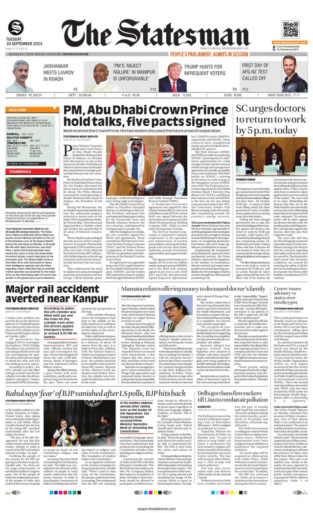 The Statesman Bhubaneswar