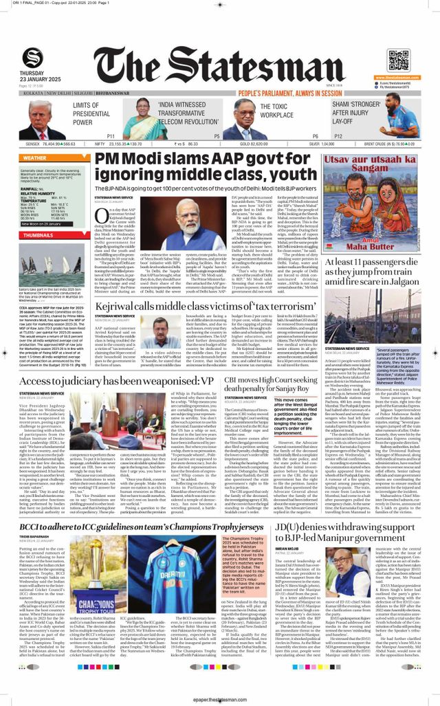 The Statesman Bhubaneswar
