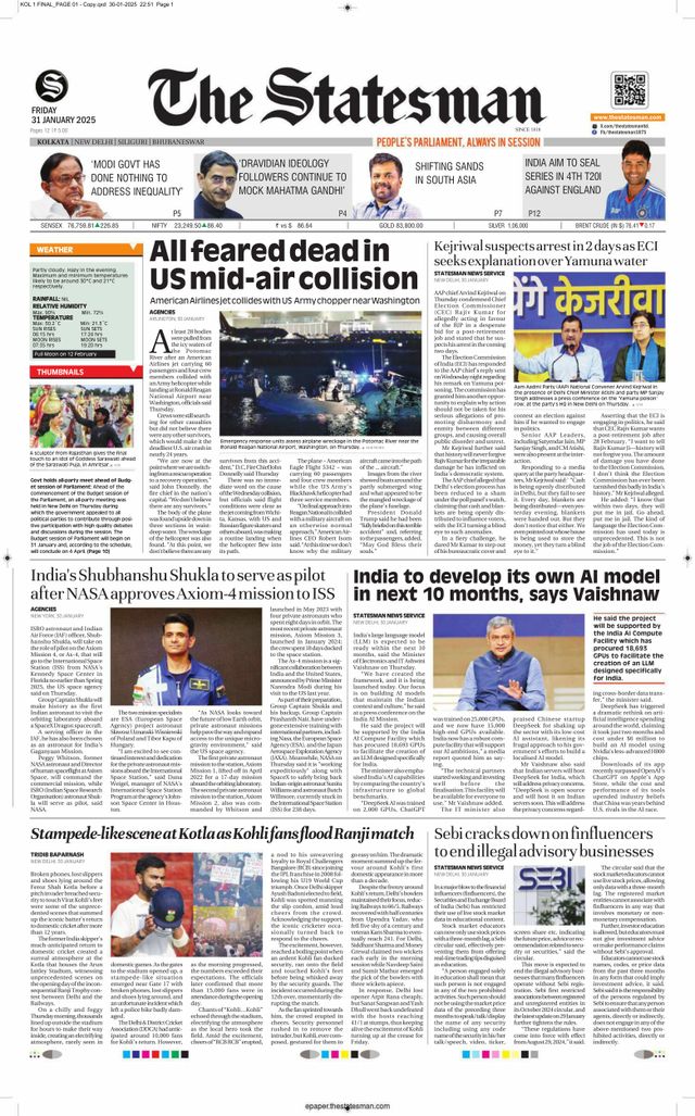 The Statesman Bhubaneswar
