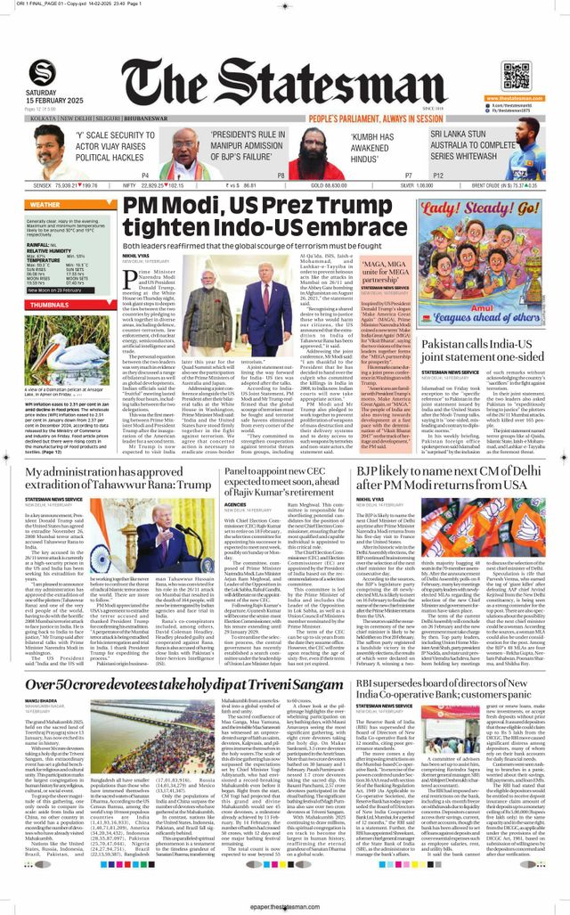 The Statesman Bhubaneswar