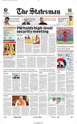 The Statesman Bhubaneswar