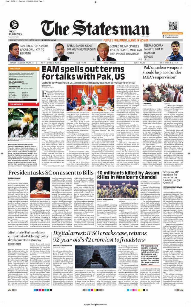 The Statesman Bhubaneswar