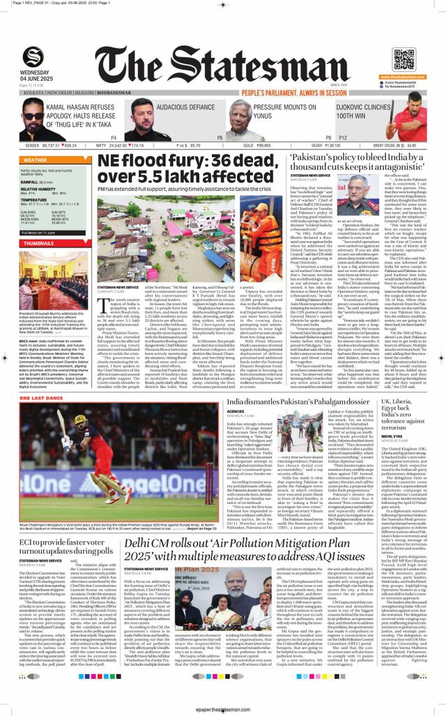 The Statesman Bhubaneswar