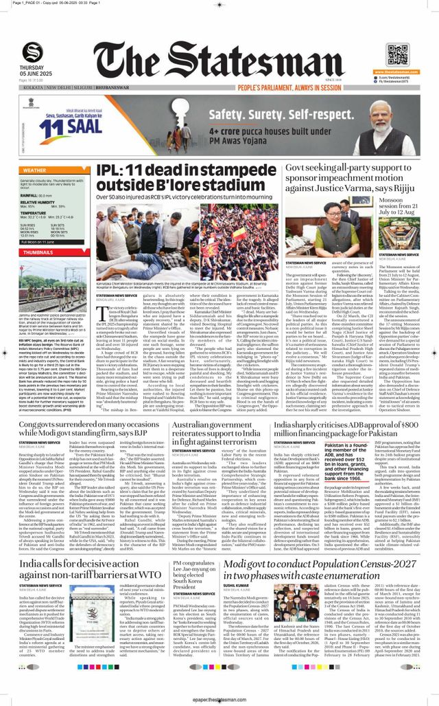 The Statesman Bhubaneswar