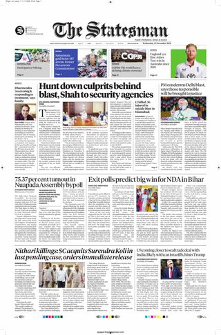The Statesman Bhubaneswar