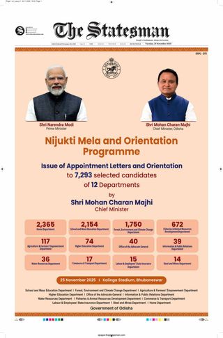 The Statesman Bhubaneswar