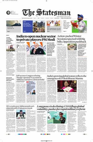 The Statesman Bhubaneswar