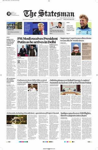 The Statesman Bhubaneswar
