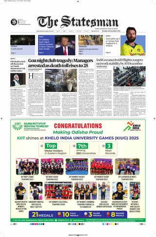 The Statesman Bhubaneswar