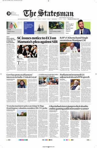 The Statesman Bhubaneswar