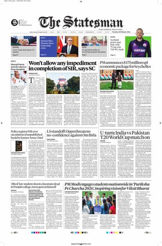 The Statesman Bhubaneswar