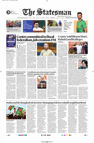 The Statesman Bhubaneswar
