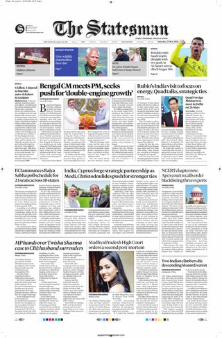 The Statesman Bhubaneswar