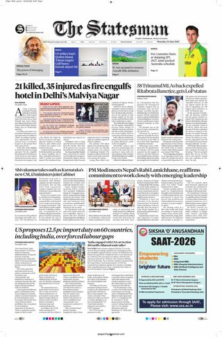 The Statesman Bhubaneswar