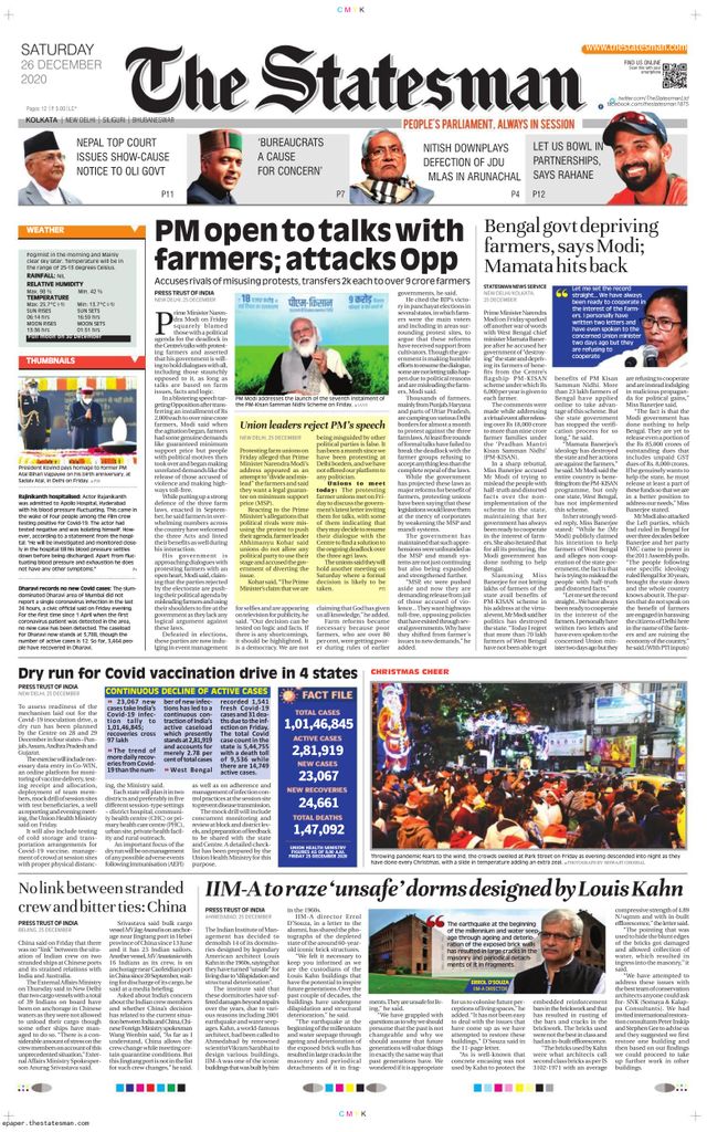 The Statesman Kolkata