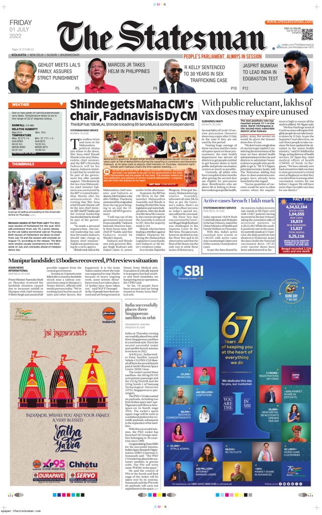 The Statesman Kolkata