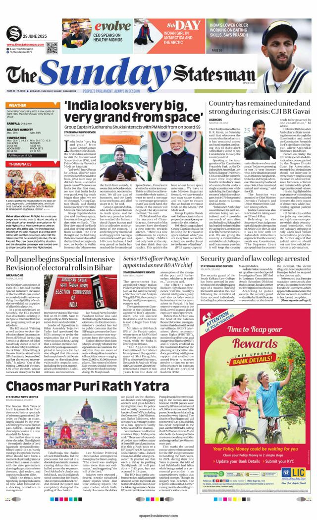 The Statesman Kolkata