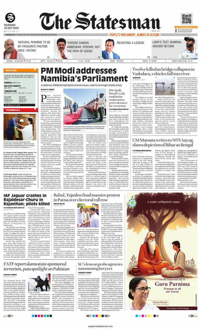 The Statesman Kolkata
