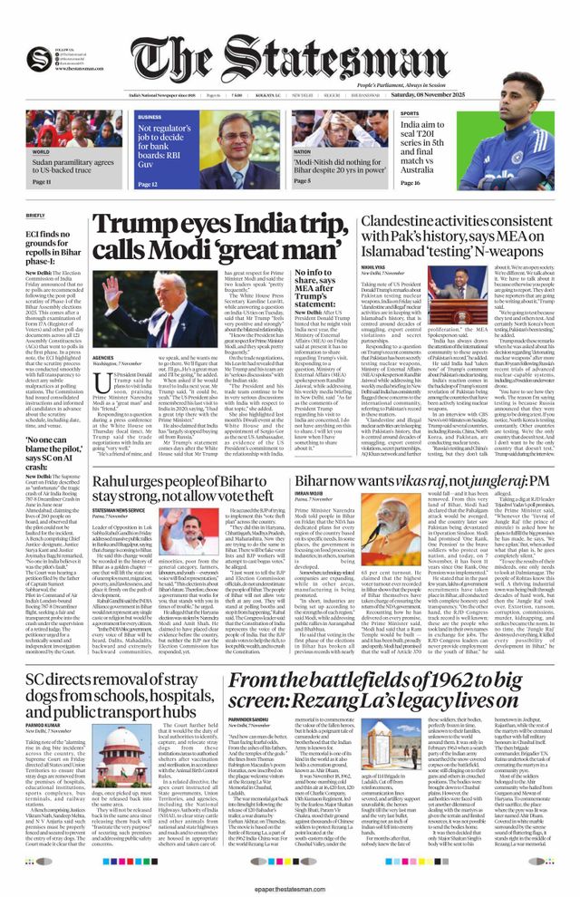 The Statesman Kolkata