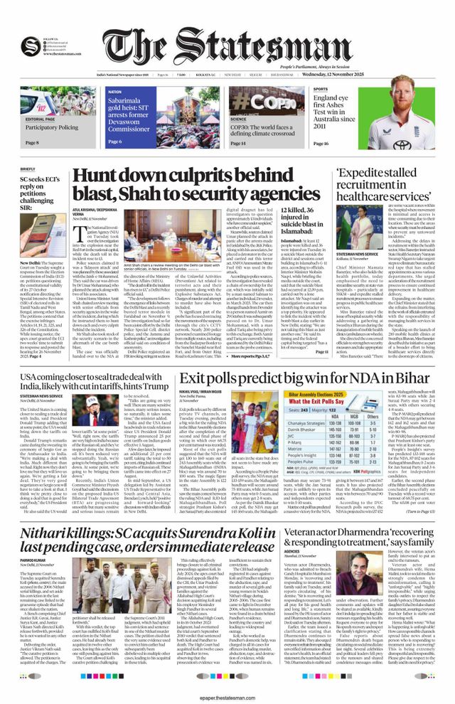 The Statesman Kolkata