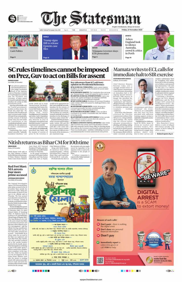 The Statesman Kolkata