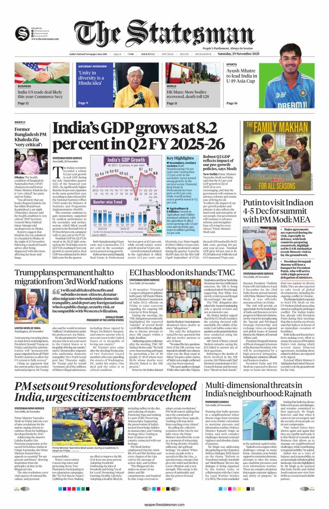 The Statesman Kolkata