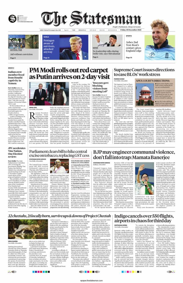 The Statesman Kolkata