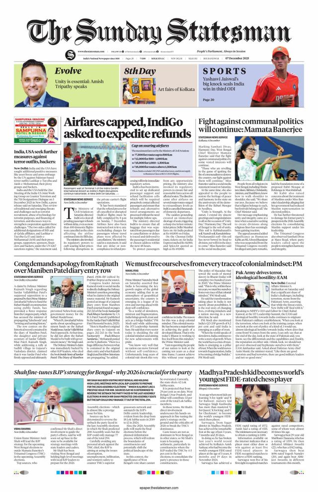 The Statesman Kolkata