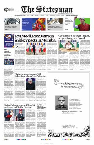 The Statesman Kolkata