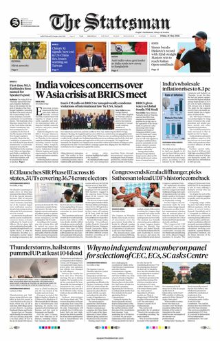 The Statesman Kolkata