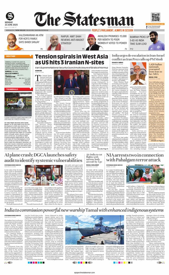 The Statesman Delhi
