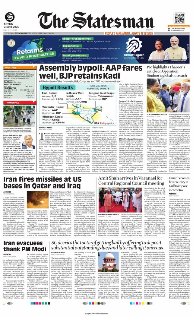 The Statesman Delhi