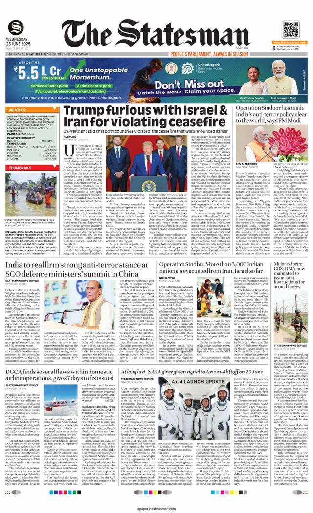 The Statesman Delhi